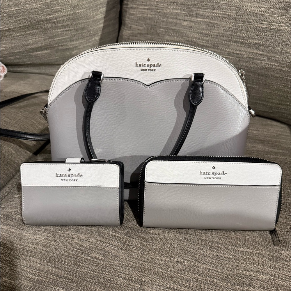 NWOT Kate Spade Satchel and Wallets Lot